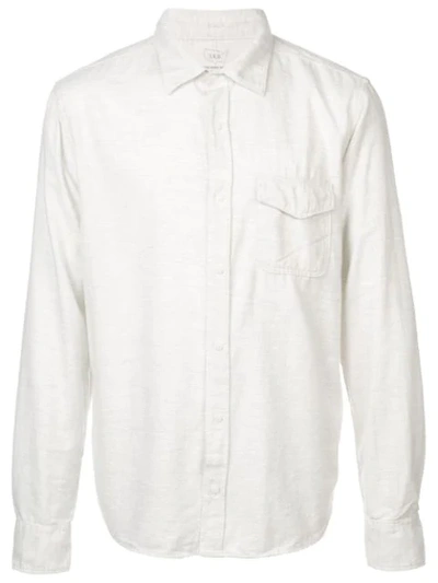 Shop Save Khaki United Flannel Work Shirt In White