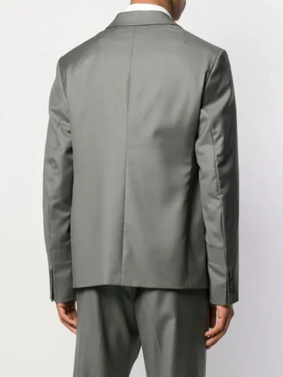 Shop Jacquemus Tailored Jacket In Green