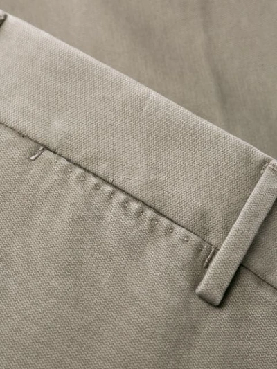 Shop Pt01 Slim-fit Chinos In Grey
