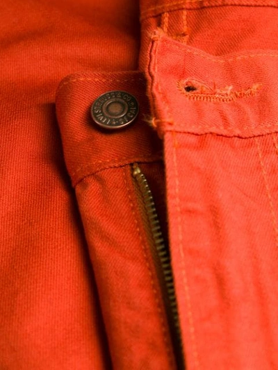 LEVI'S VINTAGE CLOTHING 直筒长裤 - 红色