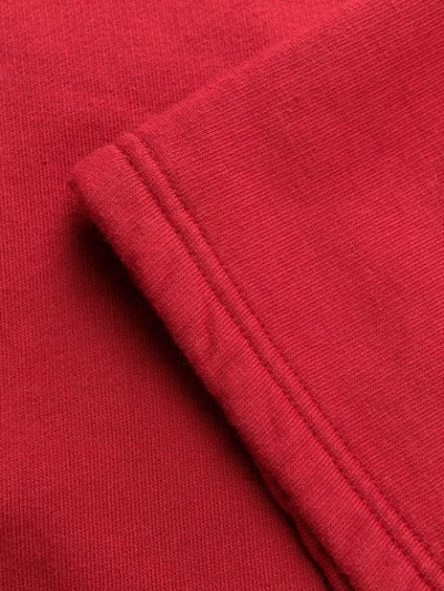 Shop Rick Owens Drkshdw Oversized T-shirt In Red