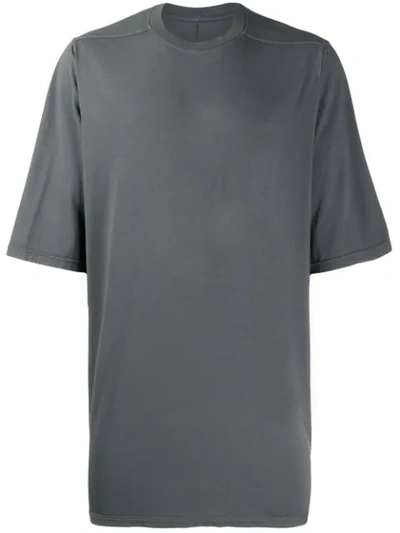 Shop Rick Owens Drkshdw Oversize T-shirt In Grey