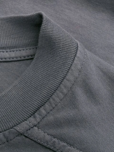 Shop Rick Owens Drkshdw Oversize T-shirt In Grey