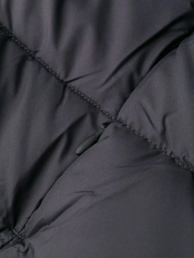 Shop Ecoalf Padded Shell Jacket In Blue