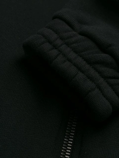 Shop Represent Dual-fabric Hooded Jacket In Black