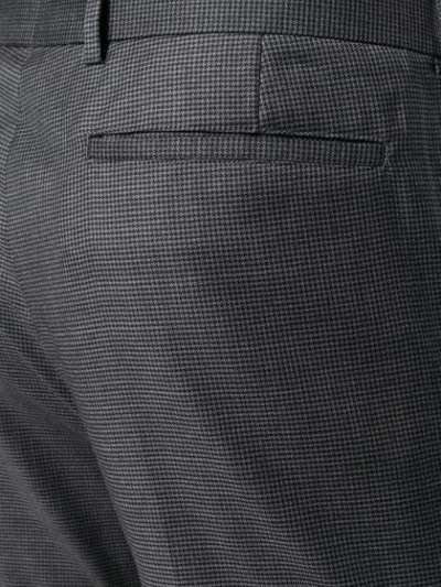 Shop Paul Smith Straight Leg Trousers In Grey