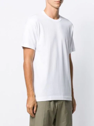 Shop Comme Des Garçons Shirt Classic T-shirt In White