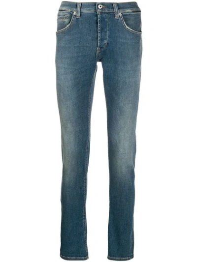 Shop Dondup George Slim-fit Jeans In Blue