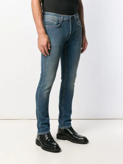 Shop Dondup George Slim-fit Jeans In Blue