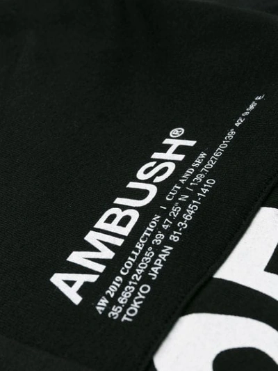 Shop Ambush Cape T-shirt In Black