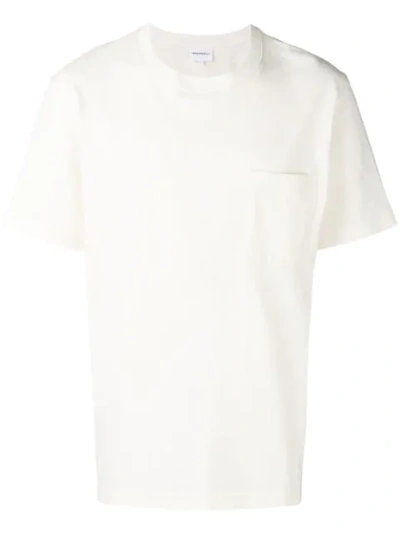 Shop Norse Projects Johannes Pocket T-shirt In White