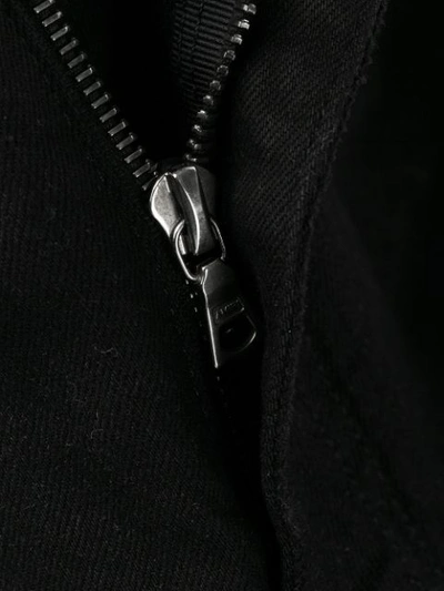 Amiri Distressed Slim Fit Jeans In Black