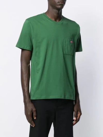 Shop Affix Rear Print T-shirt In Green