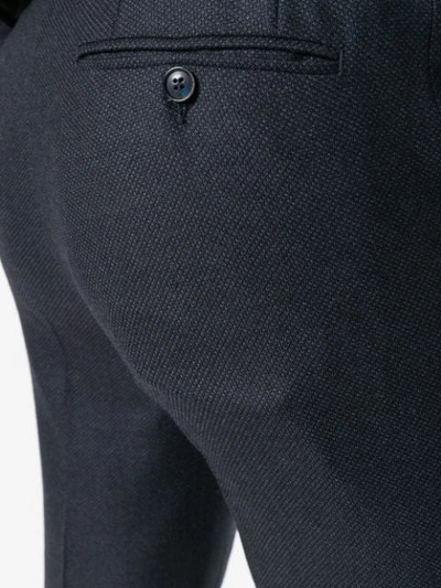 Shop Canali Tailored Two Piece Suit - Blue