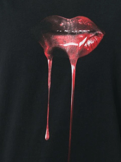 Shop Rh45 Melted Lip T In Black