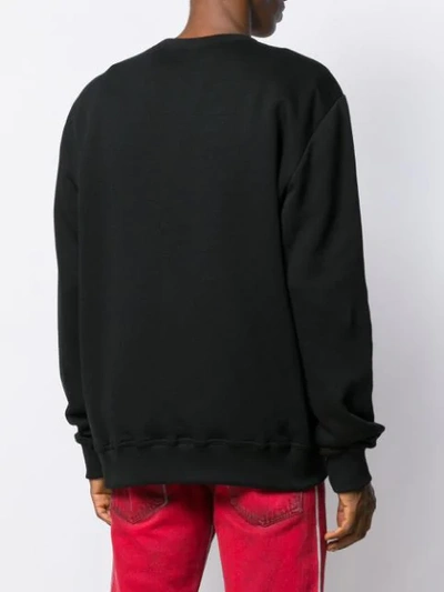 Shop Ih Nom Uh Nit Logo Printed Sweatshirt In Black