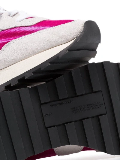 Shop Off-white Color Block Hg Runner Sneakers Fuchsia