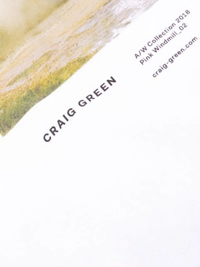 Shop Craig Green Graphic Print T-shirt In White