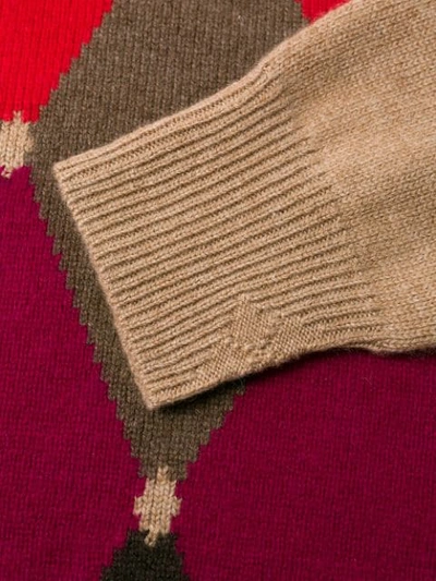 Ballantyne Patterned Sweater In Neutrals
