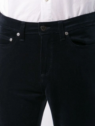 Shop Neil Barrett Skinny Trousers - Blue