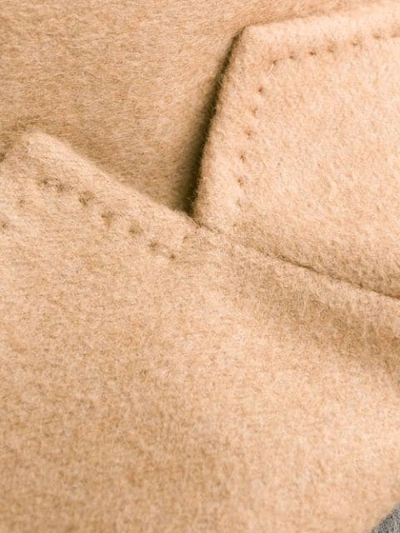 Shop Ermenegildo Zegna Classic Single-breasted Coat In Neutrals