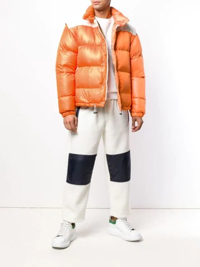 Shop Lc23 Puffer Jacket In Orange