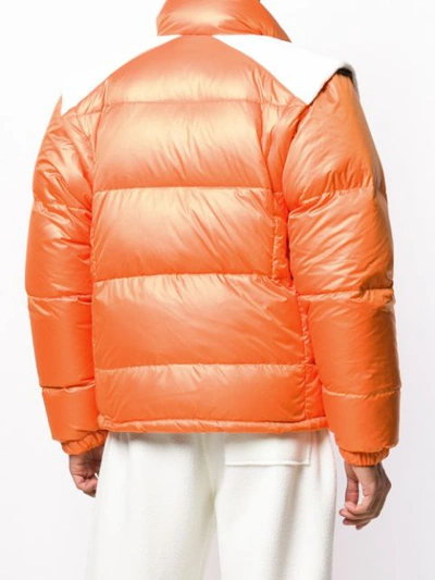 Shop Lc23 Puffer Jacket In Orange