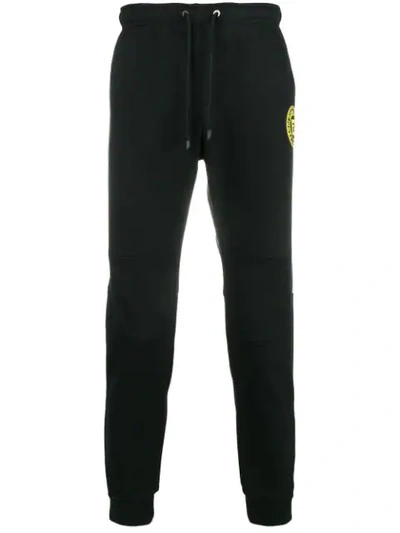 Shop Fendi Logo Sweatpants In Black