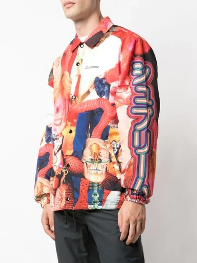 Supreme Sekintani Coach Jacket In Red
