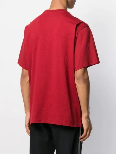 Shop Adish Logo Print T-shirt In Red