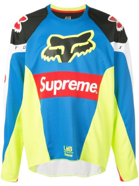 supreme fox racing moto jersey