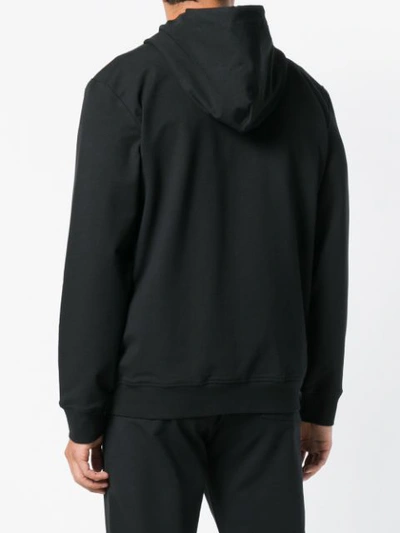 Shop Love Moschino Printed Sweatshirt In Black