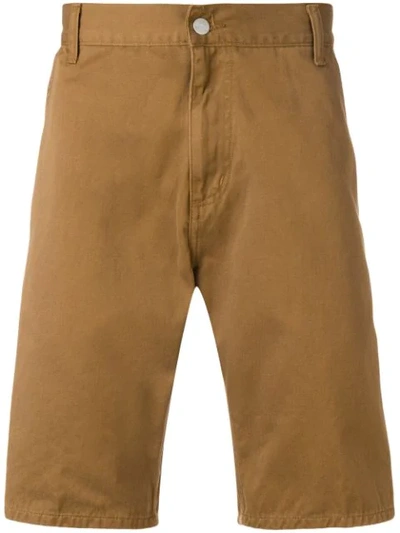 Shop Carhartt Chino Shorts - Brown