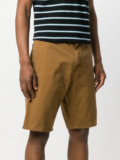 Shop Carhartt Chino Shorts - Brown