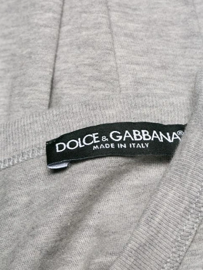 Shop Dolce & Gabbana Logo Print T-shirt - Grey