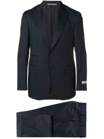 Shop Canali Two-piece Suit In Blue