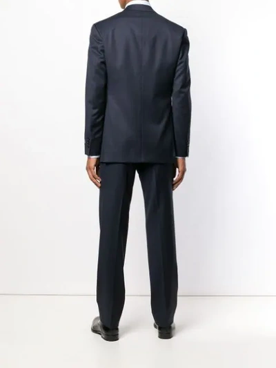 Shop Canali Two-piece Suit In Blue