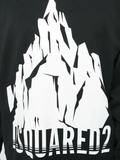Dsquared2 Logo Sweater In Black