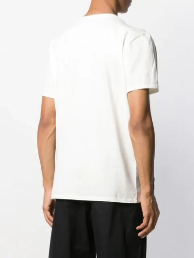 Shop Maison Kitsuné Triangle Fox T-shirt In Wh White