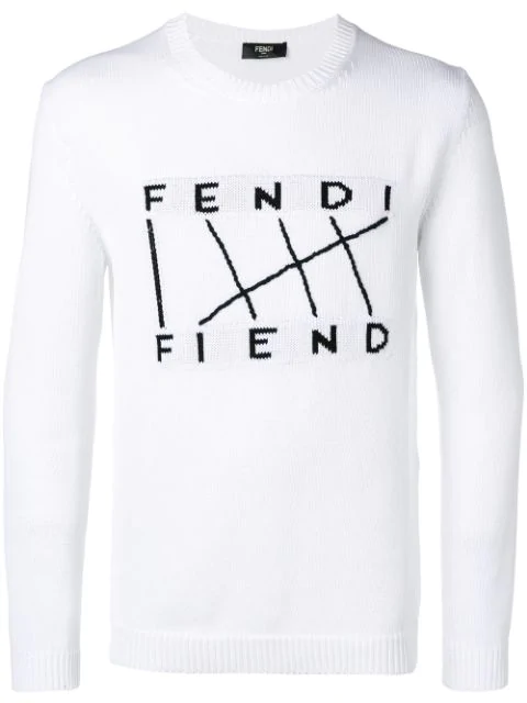 fendi jumper white