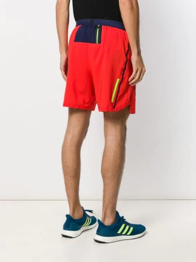 Shop Nike Side Logo Shorts In Red