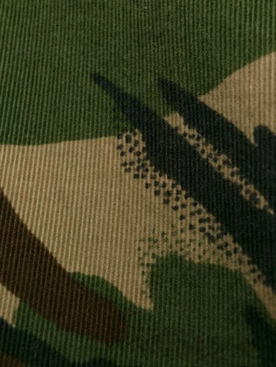 Shop Polo Ralph Lauren Camouflage Print Shirt In Green