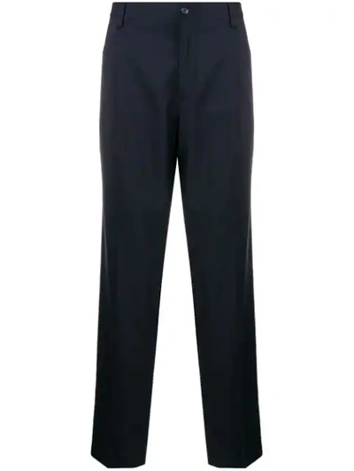 Shop Dolce & Gabbana Tailored Trousers In Blue