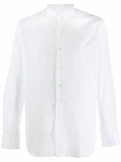 Shop Tagliatore Chelsea Shirt In White