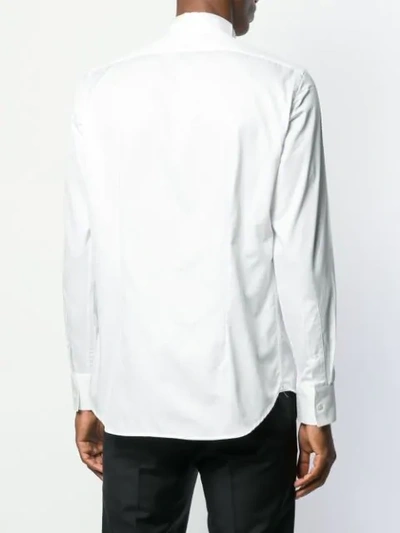 Shop Tagliatore Chelsea Shirt In White