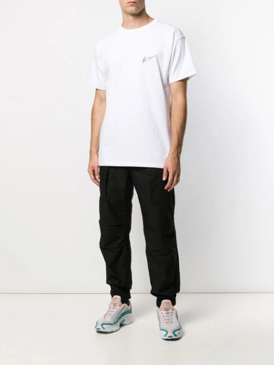 Shop Readymade Logo Printed Crew Neck T-shirt In White