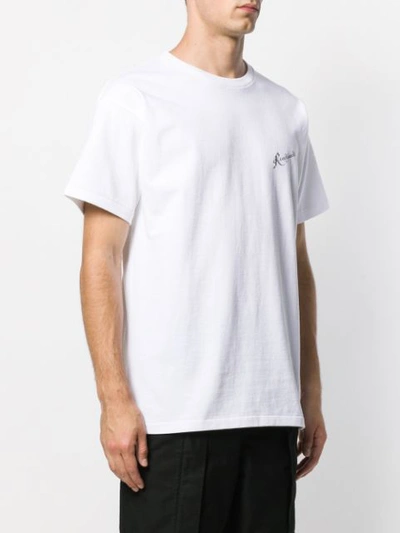 Shop Readymade Logo Printed Crew Neck T-shirt In White