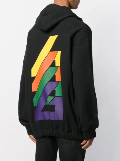 Givenchy Rare Spirit Printed Hoodie In Black ModeSens