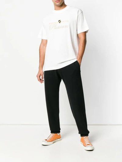 Shop Alexander Wang Embroidered Patch T In White