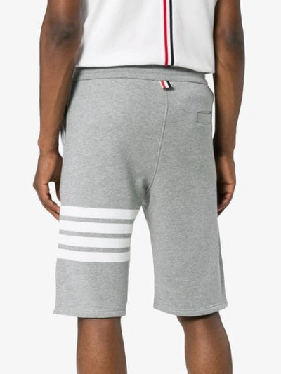 striped cotton jersey shorts